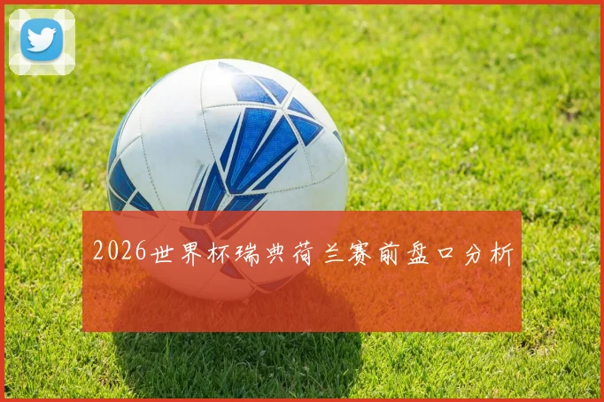 2026世界杯瑞典荷兰赛前盘口分析